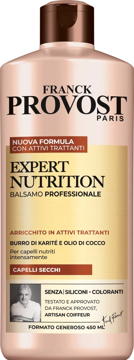 FRANCK PROVOST BALSAMO 450ML EXPERT NUTRITION CAPELLI SECCHI E RUVIDI