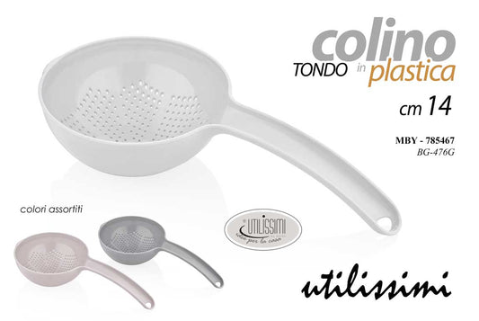 GICOS COLINO TONDO IN PLASTICA CM.14 COLORI ASSORTITI