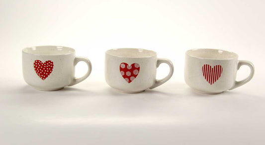 GICOS TAZZA JUMBO CUORE 455ML CM.11X7X6