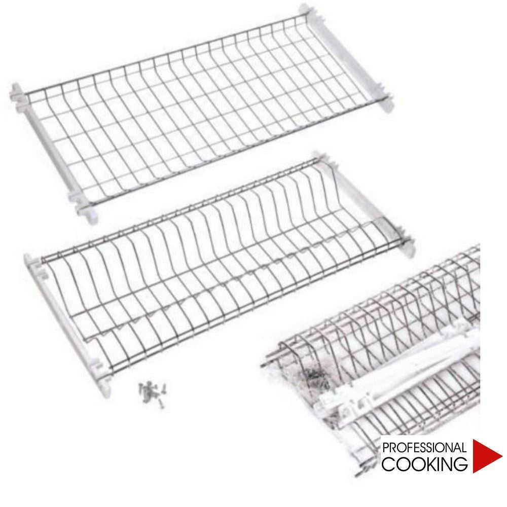 FERNOI KIT COPPIE RETI PENSILI A MOLLA CM.76 INOX CON GOCCIOLATOIO