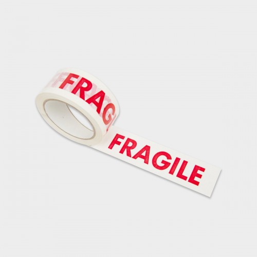NASTRO ADESIVO PER IMBALLAGGIO SCRITTA FRAGILE MM50X50MT