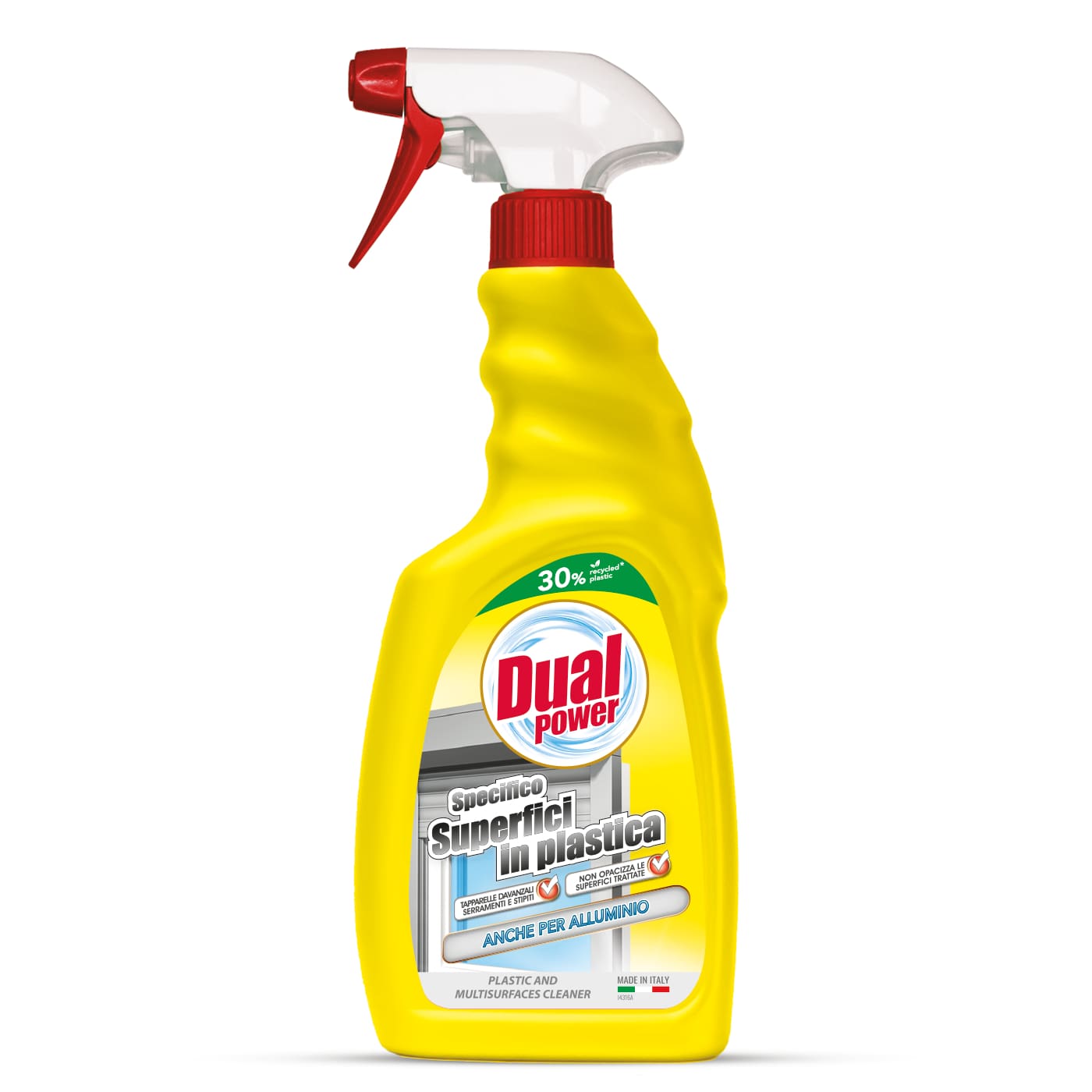 DUAL POWER SPECIFICO SUPERFICI IN PLASTICA ANCHE PER ALLUMINIO SPRAY 500ML