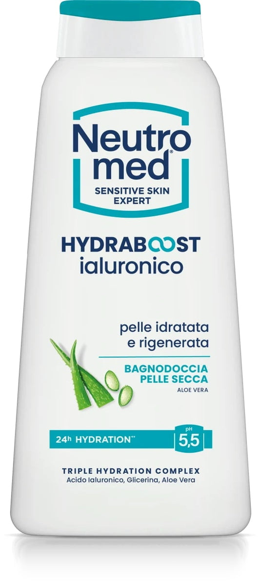 NEUTROMED SENSITIVE SKIN EXPERT BAGNODOCCIA 600ML HYDRABOOST IALURONICO PELLE SECCA ALOE VERA