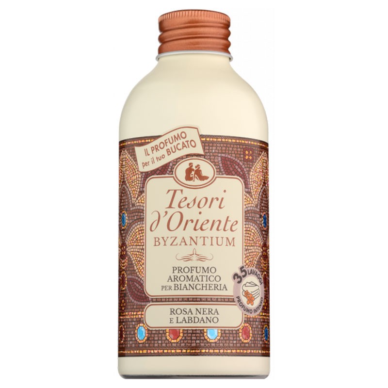 TESORI D'ORIENTE PROFUMO AROMATICO PER BIANCHERIA 250ML 35 LAVAGGI BYZANTIUM