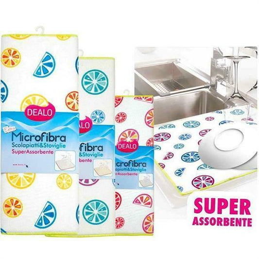 DEALO MICROFIBRA SCOLAPIATTI & STOVIGLIE CM.38X51
