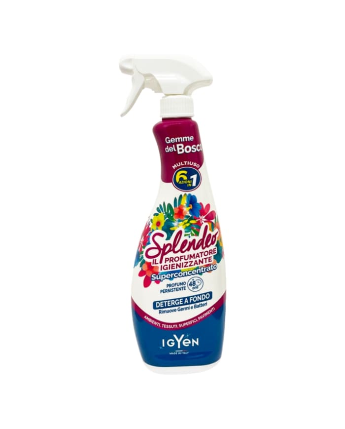 SPLENDEO PROFUMATORE IGIENIZZANTE 6IN1 750ML GEMME DEL BOSCO