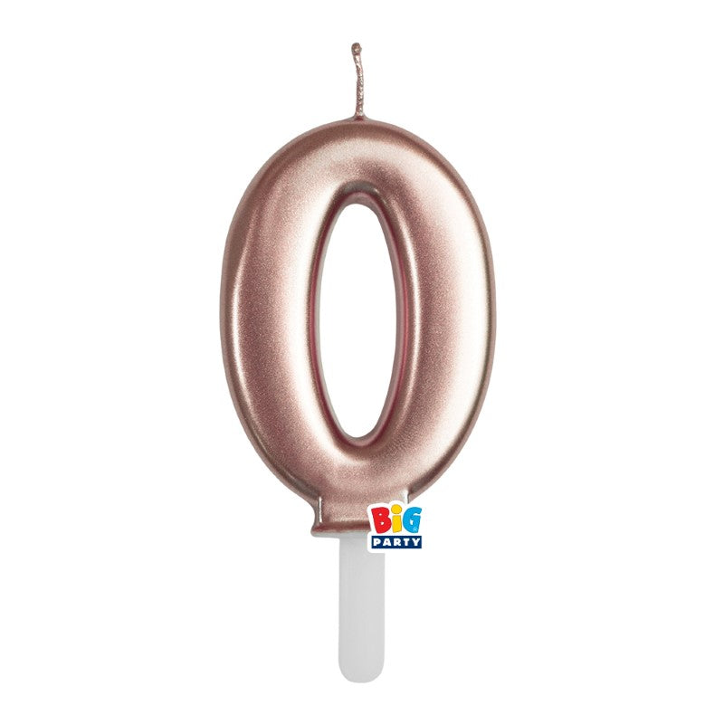 BIG PARTY CANDELA TINY PLUMP ROSE GOLD METAL 0 CM.7