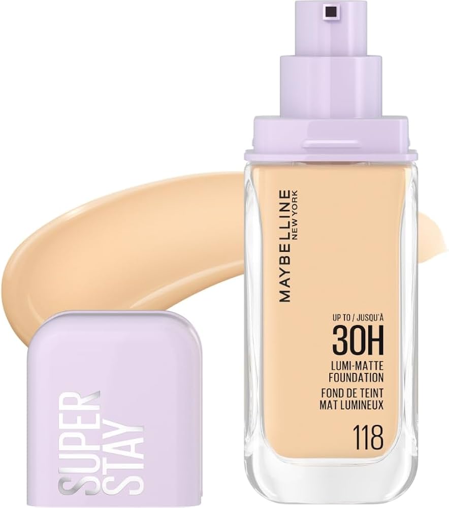 MAYBELLINE FONDOTINTA SUPER STAY LUMI MATTE 30H 35ML 118