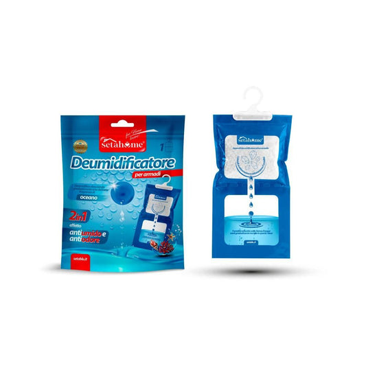 SETABLU HOME DEUMIDIFICATORE PER ARMADI 2IN1 CON APPENDINO 500ML OCEAN