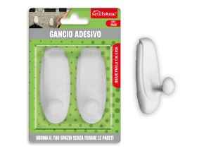 SETABLU HOME GANCIO ADESIVO 2PZ 26X60MM