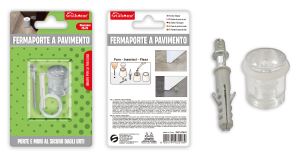 SETABLU HOME FERMAPORTE A PAVIMENTO CON VITE 20X28MM