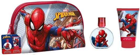 AIR VAL MARVEL SPIDERMAN CONFEZIONE EDT 50ML + SHOWER GEL 100ML + SPIDERMAN BAG