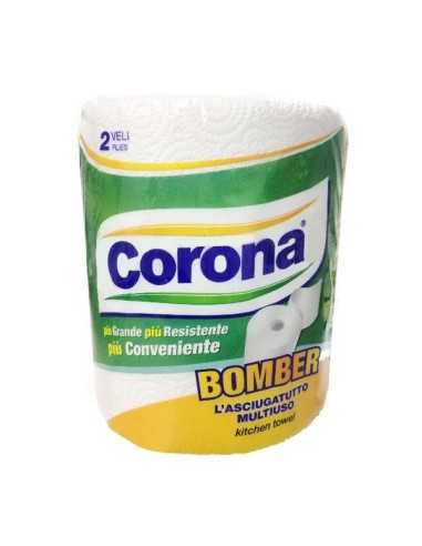 CORONA BOMBER L'ASCIUGATUTTO MULTIUSO 2 VELI 1 ROTOLO