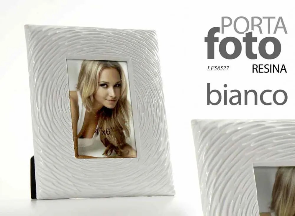 GICOS PORTAFOTO RESINA BIANCO CM.10X15 LF58725