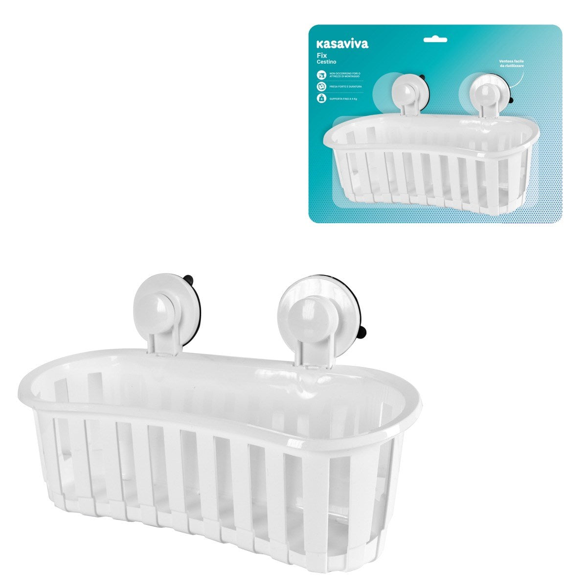 KASAVIVA FIX BASKET CM.40X20X14