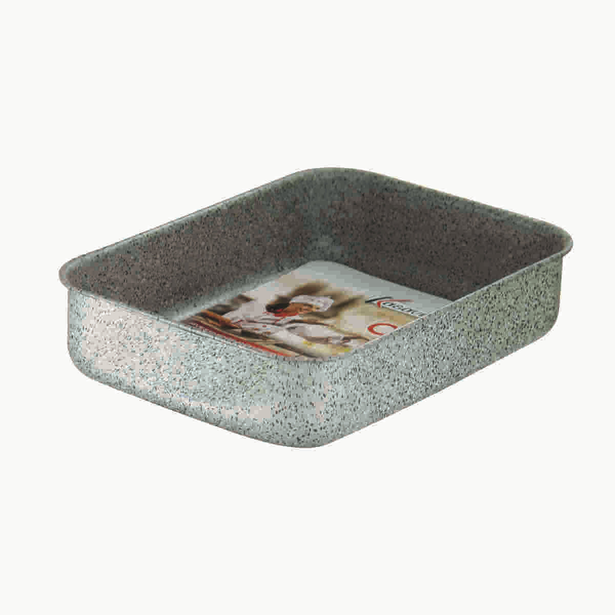 KASAVIVA CUOCA STONE TEGLIA CM.25X25X5H