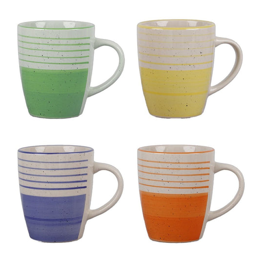 KASAVIVA CUBA TAZZA MUG 350CC ASSORTITA