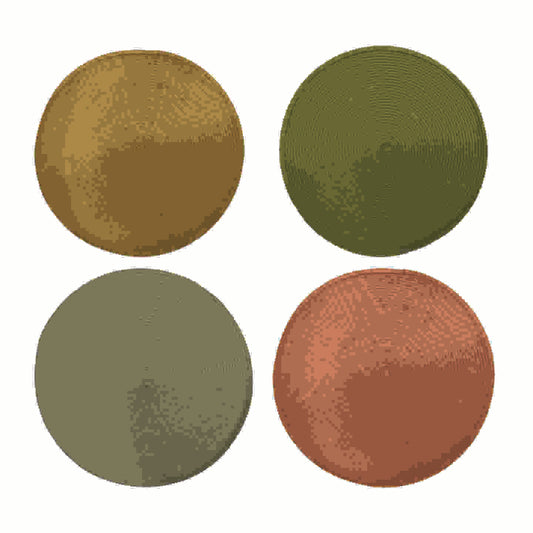 KASAVIVA TOVAGLIETTA TONDA CHESTNUT CM.38 ASSORTITA