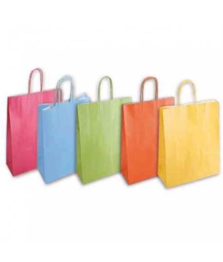 FLORIO LUXURY SHOPPER PERLATO CM.18X8X20 COLORI ASSORTITI