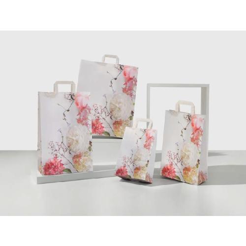 SHOPPER CARTA MANIGLIA PIATTA 22+10X29 GARDEN
