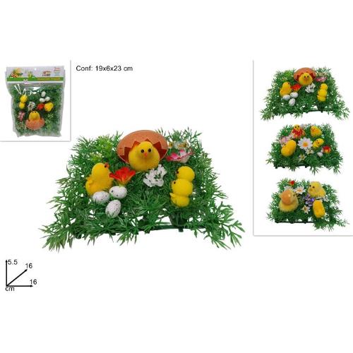 DUE ESSE L.DECOUPAGE UOVO LEGNO CM.14,5