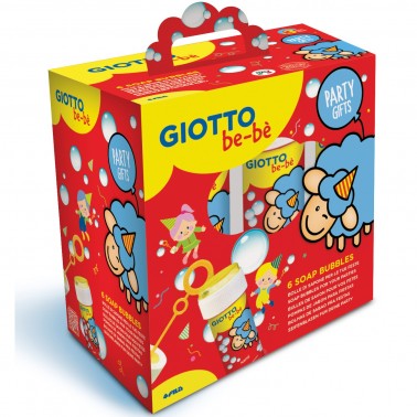 GIOTTO BE-BE' BOLLE DI SAPONE 60ML 6PZ