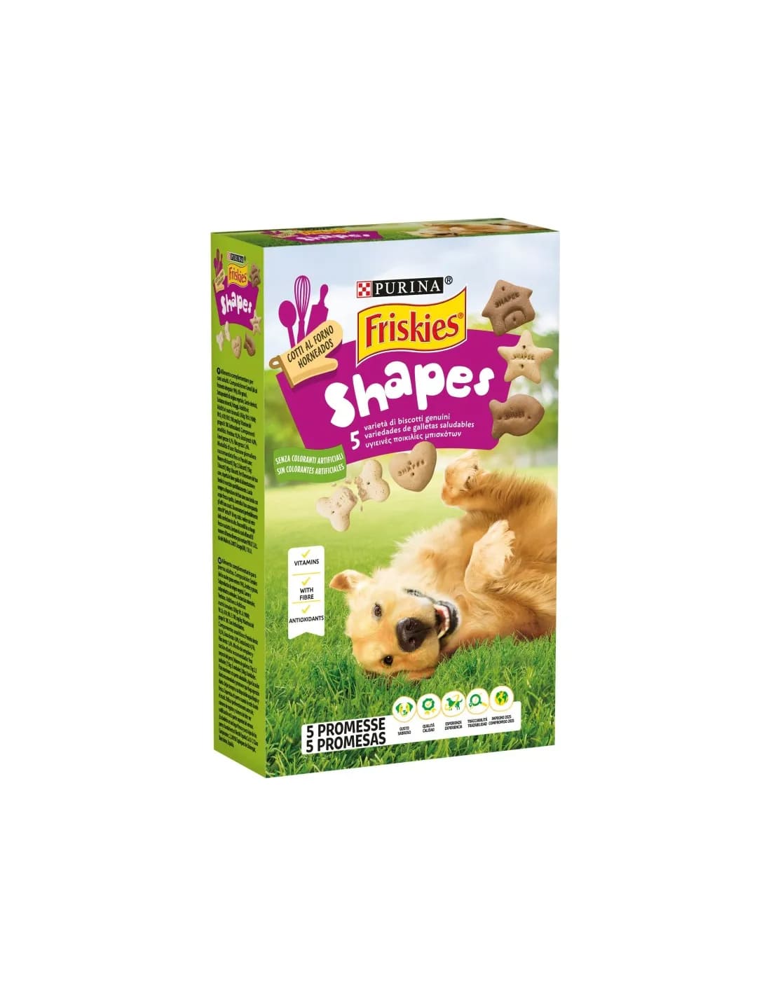 FRISKIES BISCOTTI 5 PROMESSE SHAPES 800GR