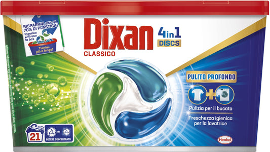 DIXAN DISCS 4IN1 21PZ CLASSICO PULITO PROFONDO