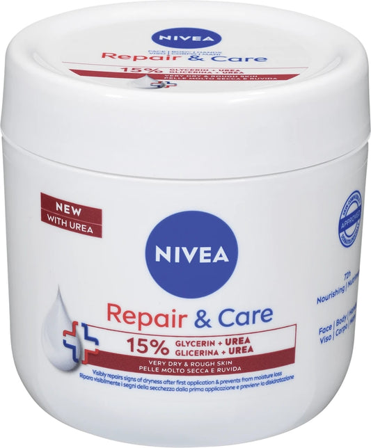 NIVEA REPAIR&CARE CREMA CORPO VASO 400ML 15% GLYCERIN + UREA