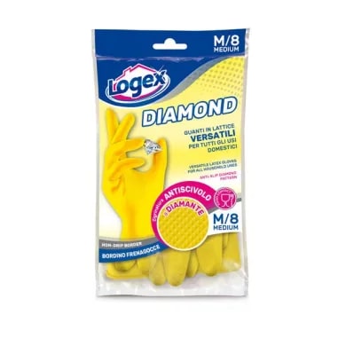 LOGEX DIAMOND GUANTI IN LATTICE ANTISCIVOLO M/8 MEDIUM