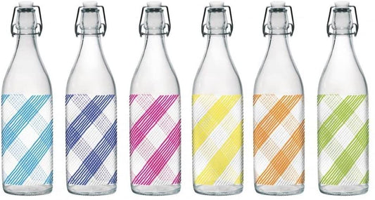 CERVE BOTTIGLIA VETRO LORY LT.1 CROSS LINE ASSORTITA