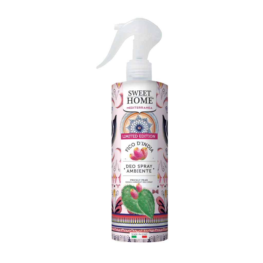 SWEET HOME MEDITERRANEA DEO SPRAY AMBIENTE 250ML LIMITED EDITION FICO D'INDIA