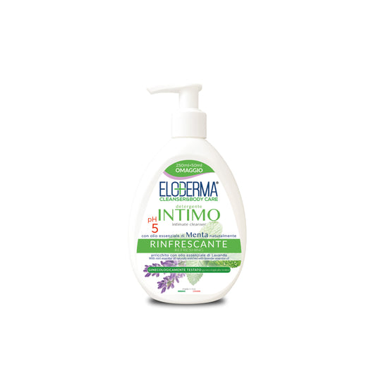ELODERMA DETERGENTE INTIMO EROGATORE 300ML RINFRESCANTE MENTA PH 5