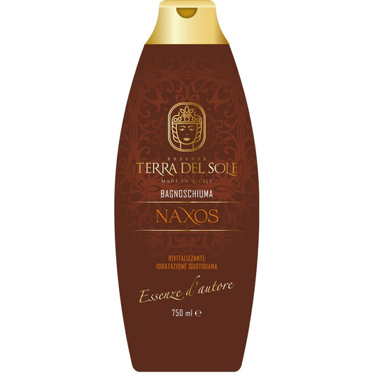 TERRA DEL SOLE BAGNOSCHIUMA ESSENZE D'AUTORE 750ML NAXOS RIVITALIZZANTE IDRATAZIONE QUOTIDIANA