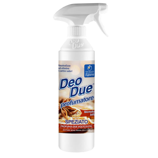 DEO DUE PROFUMATORE BIFASE 500ML SPEZIATO