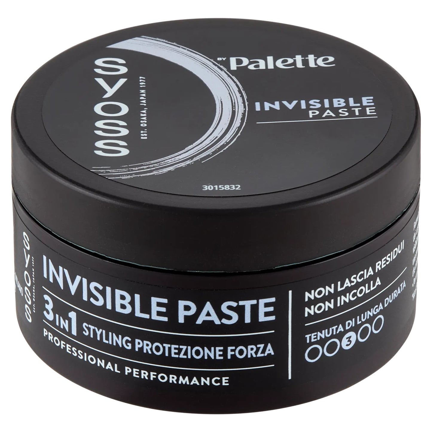 SYOSS BY PALETTE INVISIBLE PASTA 3IN1 STYLING PROTEZIONE FORZA 3 TENUTA DI LUNGA DURATA
