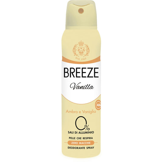 BREEZE DEO SPRAY 150ML VANILLA AMBRA E VANIGLIA