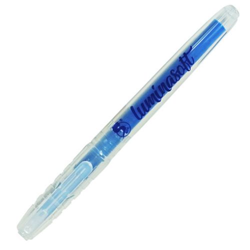 SPIL LUMINASOFT EVIDENZIATORE A PUNTA MORBIDA AZZURRO FLUO