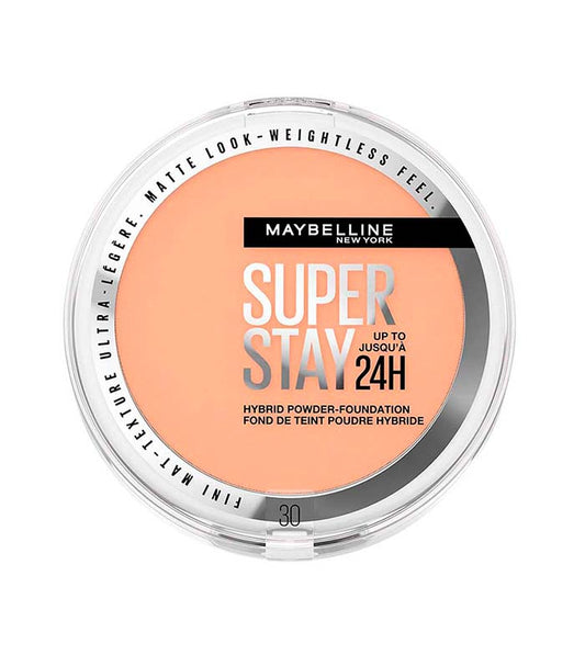 MAYBELLINE SUPER STAY 24H HYBRID POWDER FONDOTINTA 30