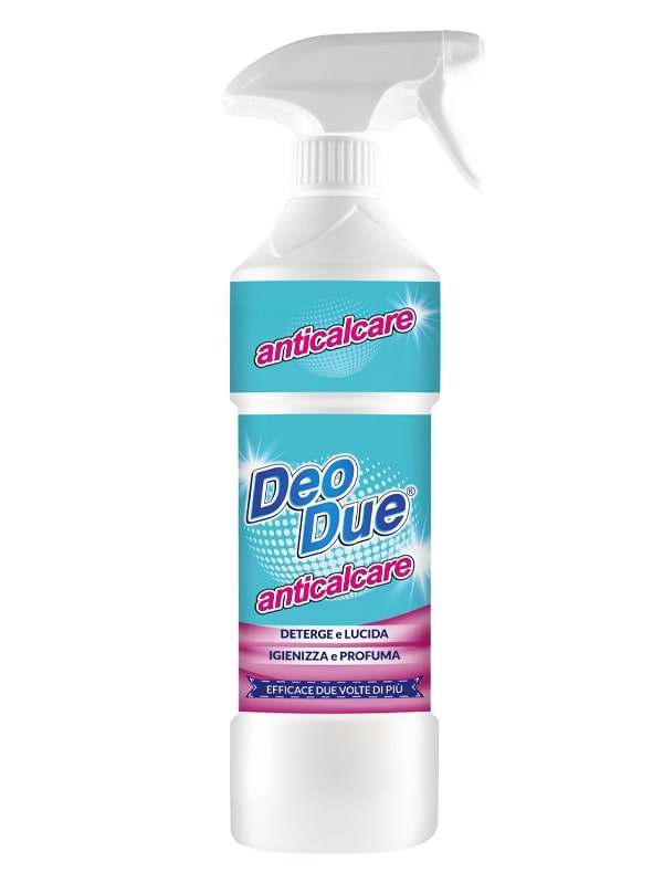 DEO DUE ANTICALCARE SPRAY 750ML DETERGE E LUCIDA IGIENIZZA E PROFUMA