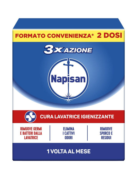 NAPISAN CURA LAVATRICE IGIENIZZANTE 2 DOSI 2X250ML