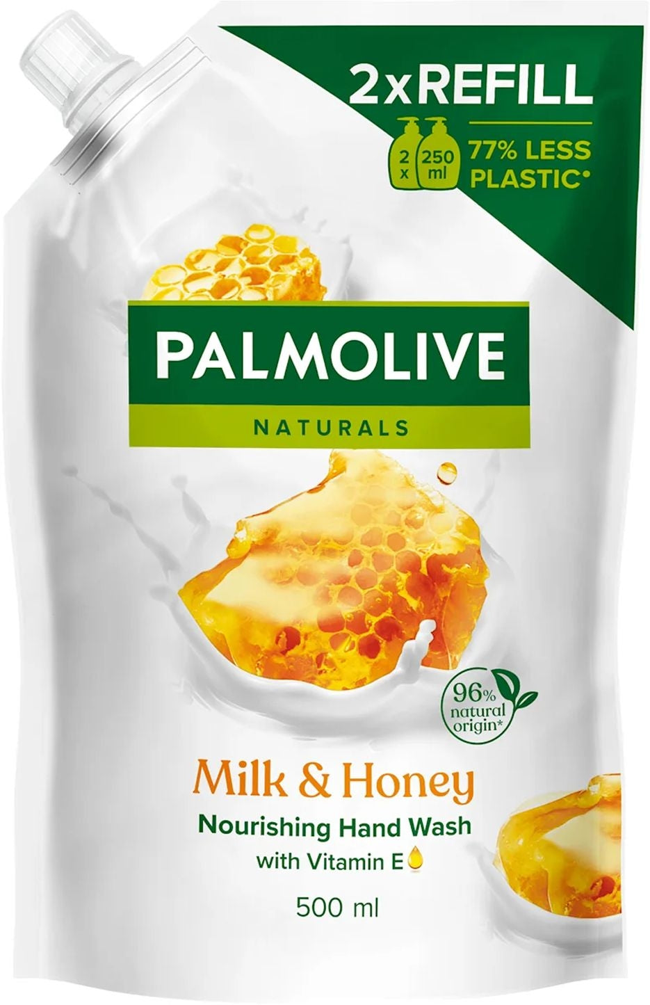 PALMOLIVE SAPONE LIQUIDO ECORICARICA 500ML LATTE E MIELE