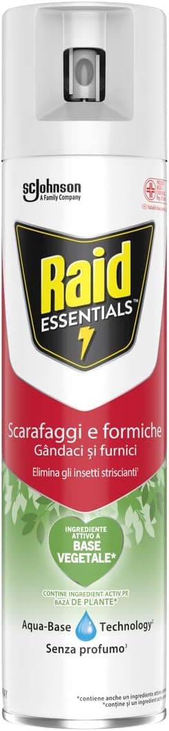 RAID ESSENTIAL SCARAFAGGI E FORMICHE SPRAY 400ML