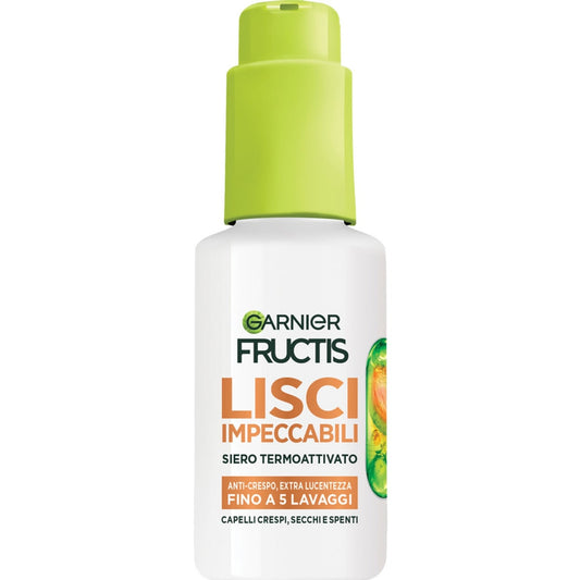 GARNIER FRUCTIS LISCI IMPECCABILI SIERO TERMOATTIVATO 50ML CAPELLI CRESPI,SECCHI E SPENTI