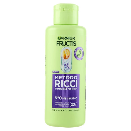 GARNIER FRUCTIS METODO RICCI N0 PRE-SHAMPOO 200ML IDRATAZIONE PER 100H