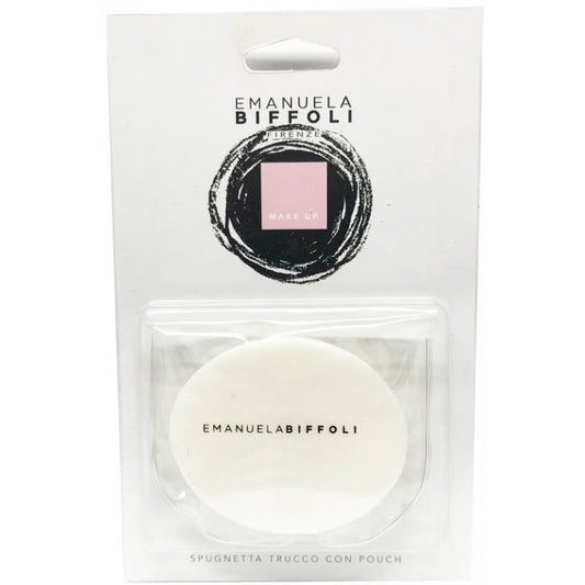 BIFFOLI SPUGNETTA TRUCCO CON POUCH BUSTINA