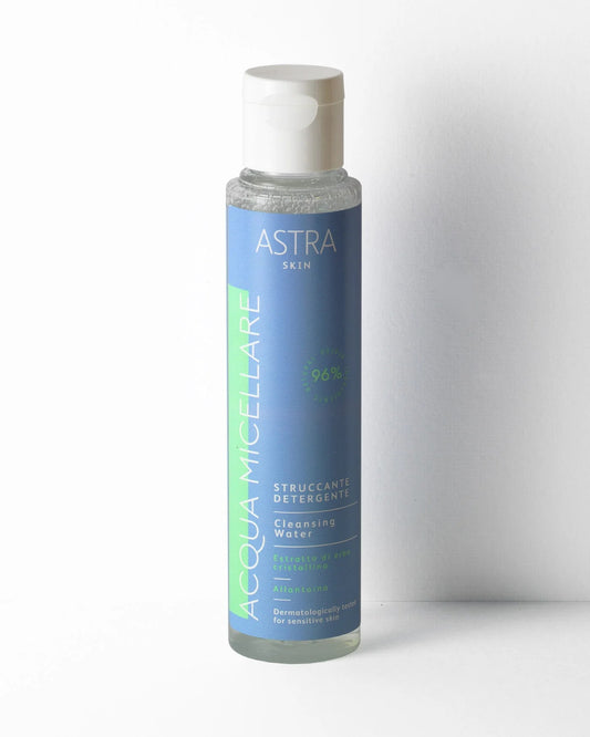 ASTRA SKIN ACQUA MICELLARE 125ML STRUCCANTE DETERGENTE ESTRATTO DI ERBE CRISTALLINA ALLONTOINA