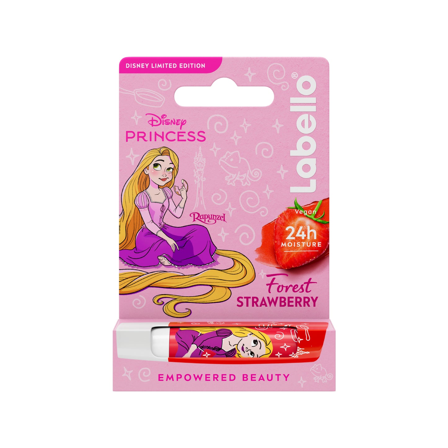 LABELLO DISNEY LIMITED EDITION 5,5ML PRINCESS RAPUNZEL FOREST STRAWBERRY