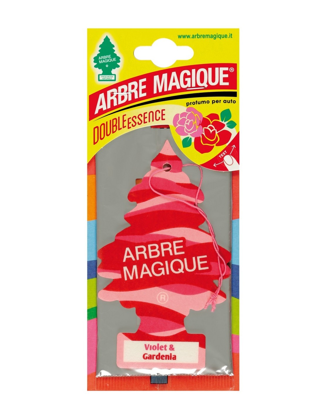 ARBRE MAGIQUE AUTO DOUBLE ESSENCE VIOLET & GARDENIA