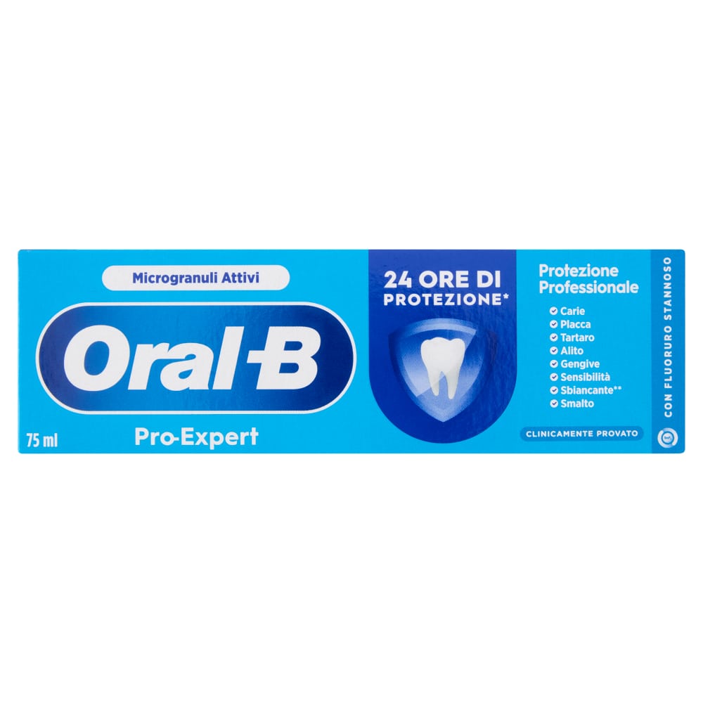 ORAL-B DENTIFRICIO 75ML PRO-EXPERT PROTEZIONE PROFESSIONALE MICROGRANULI ATTIVI